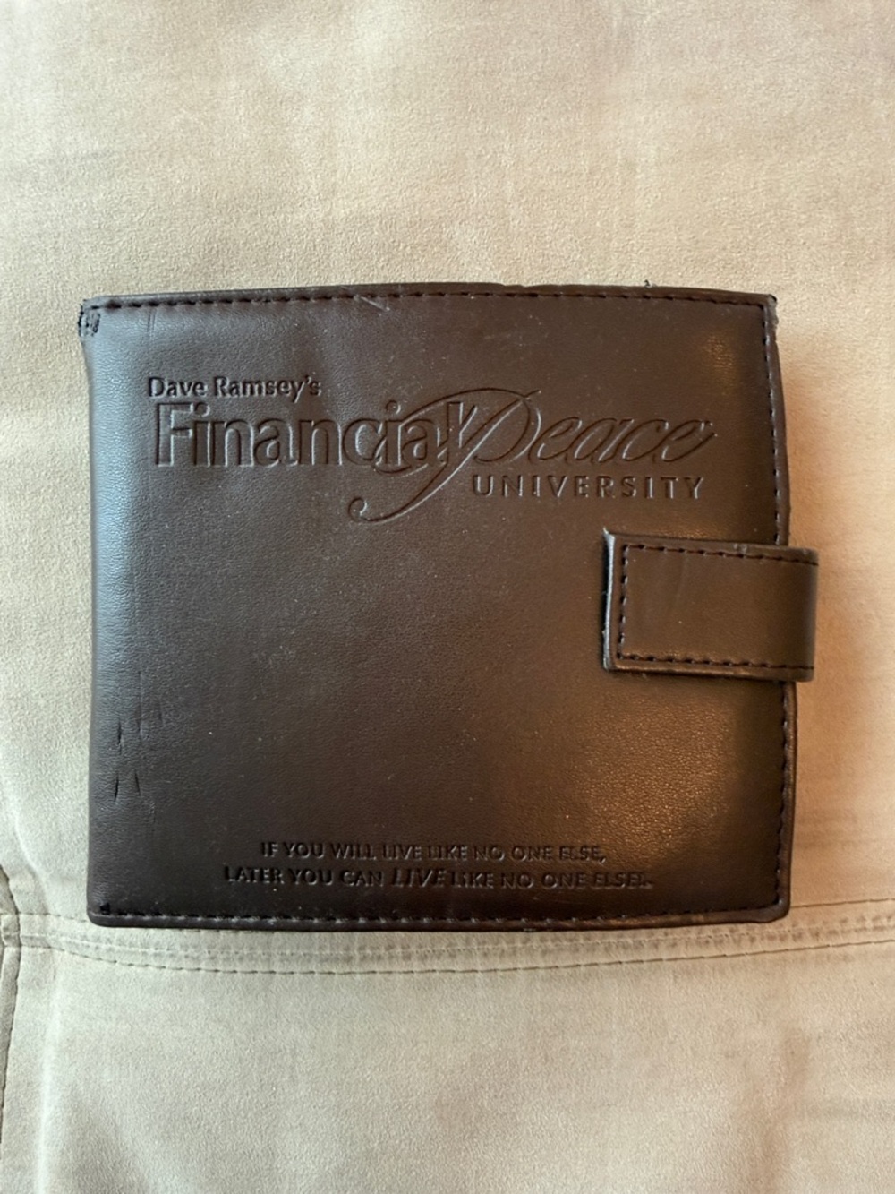 Dave Ramsey Financial Peace University Brown Leather